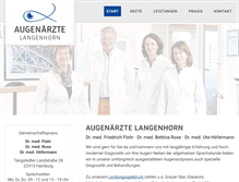 Tablet Screenshot of die-augenaerzte.de